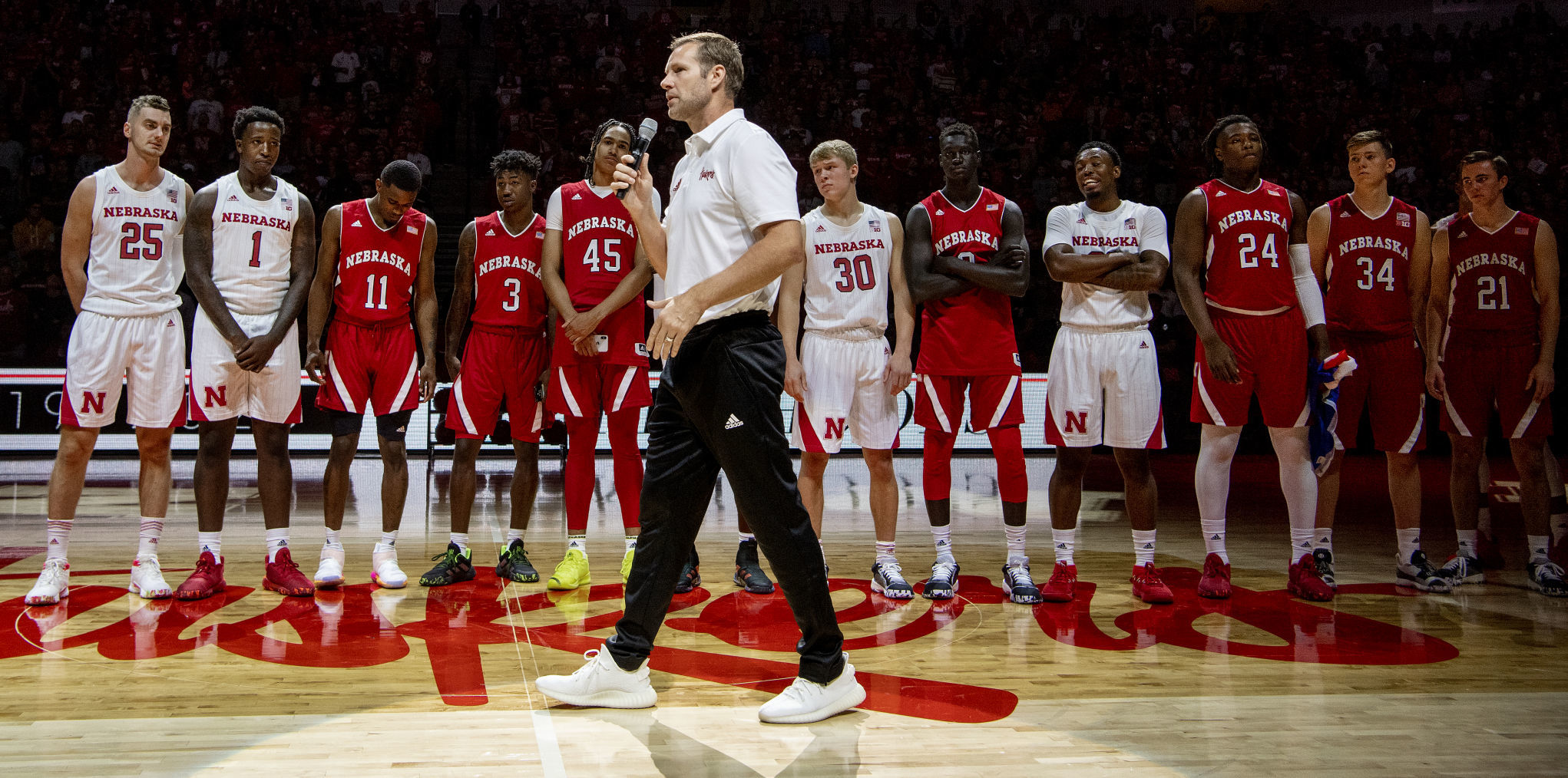 NU basketball Opening Night, 9.27